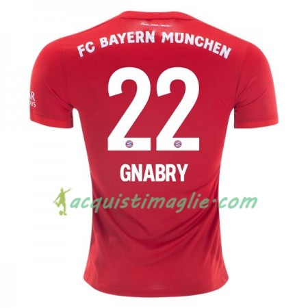 Divisa di Calcio Bayern Monaco Serge Gnabry 22 Prima 2019/2020